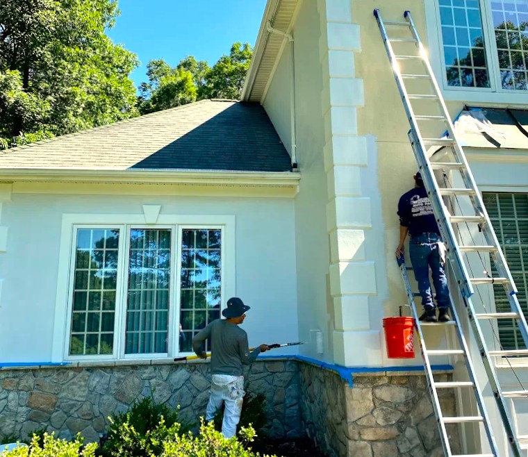 View of Stucco Painting Pompton Lakes, NJ | European Stucco Design, LLC